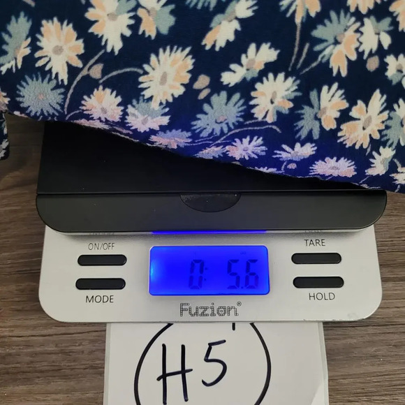 Madewell Womens Blouse Top S Blue Floral 100% Viscose Long Sleeves Button-Up - Picture 9 of 9